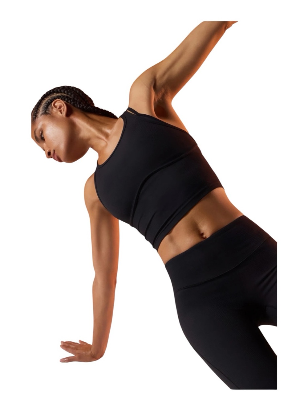 Stretch Your Story ButterEase Layered Longline Bra Size Med NWT - Picture 3 of 12